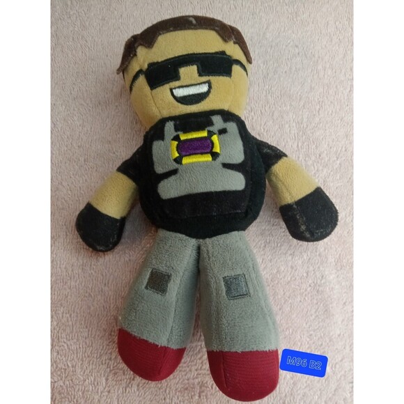 Tube Heroes Sky Does Minecraft Plush Doll 8 Inches Stuffed Toy - Picture 1 of 4